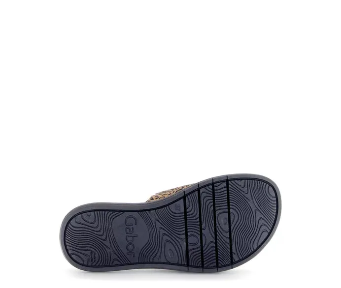 Gabor Leopard Print Slider