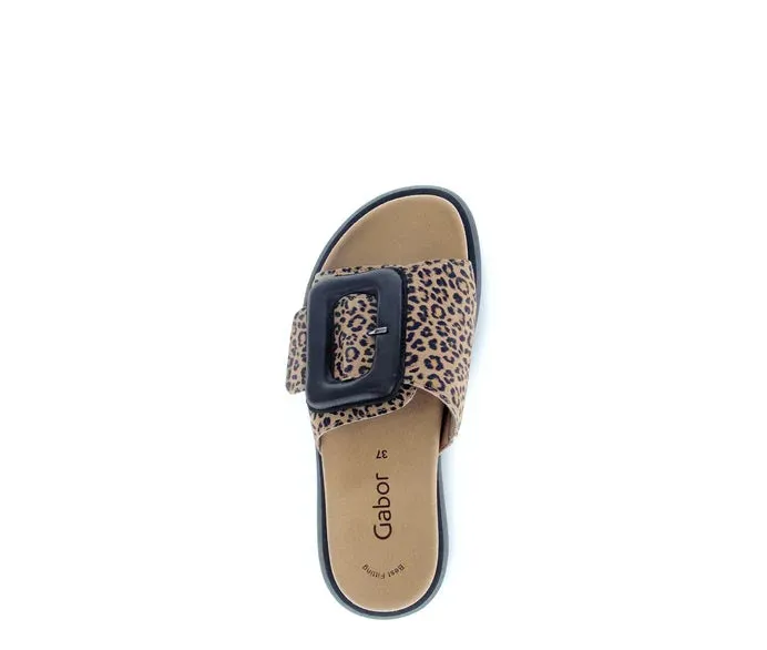 Gabor Leopard Print Slider