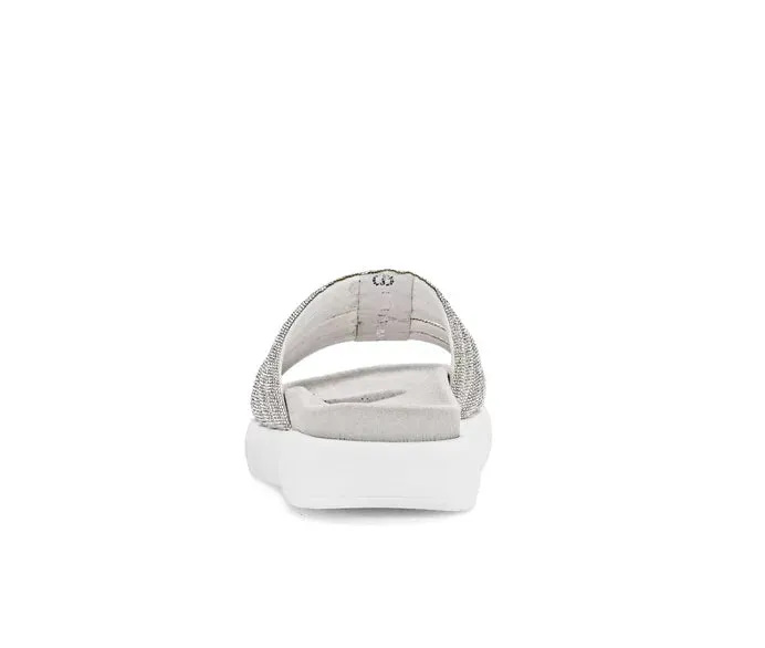 Gabor Silver Diamante Slider