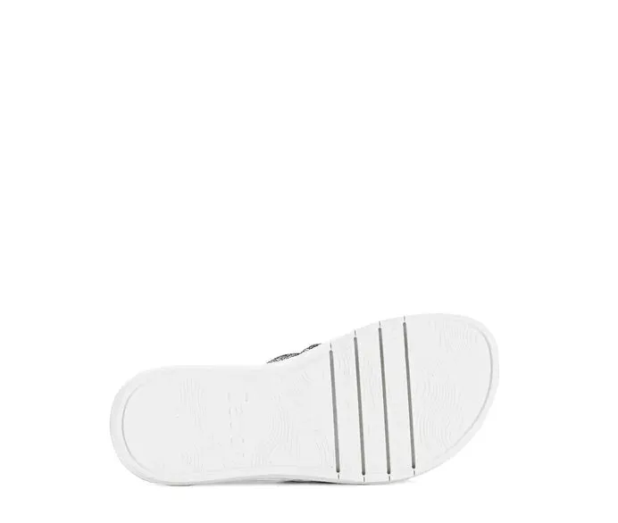 Gabor Silver Diamante Slider