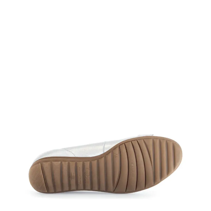 Gabor Silver Sporty Ballerina