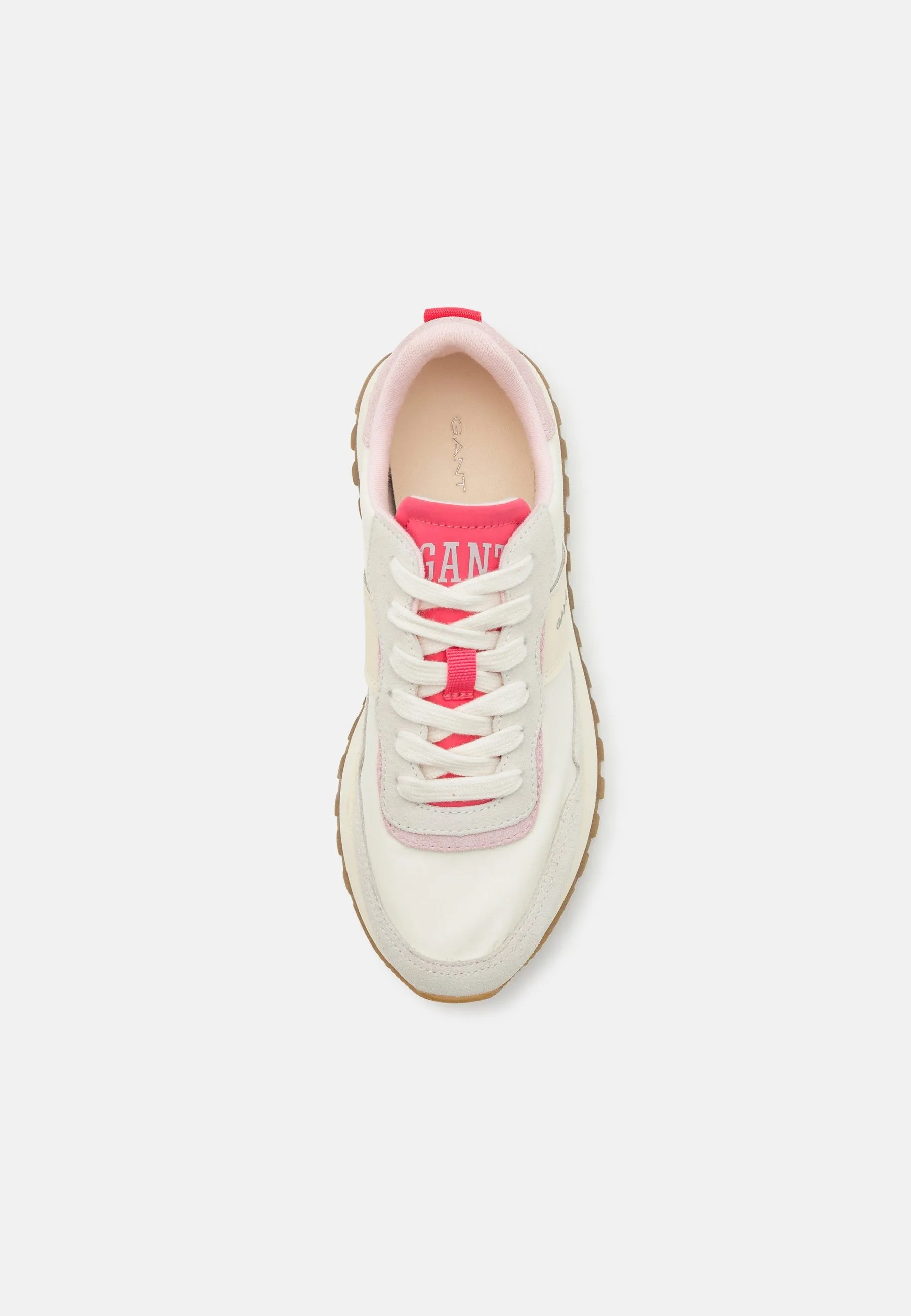 Gant Caffay Leather Suede Trainer - Pink
