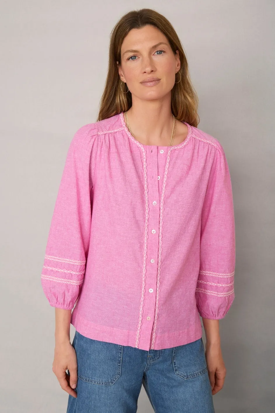 Georgina Blouse - Pink