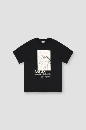 Graphic T-Shirt For Men - Black