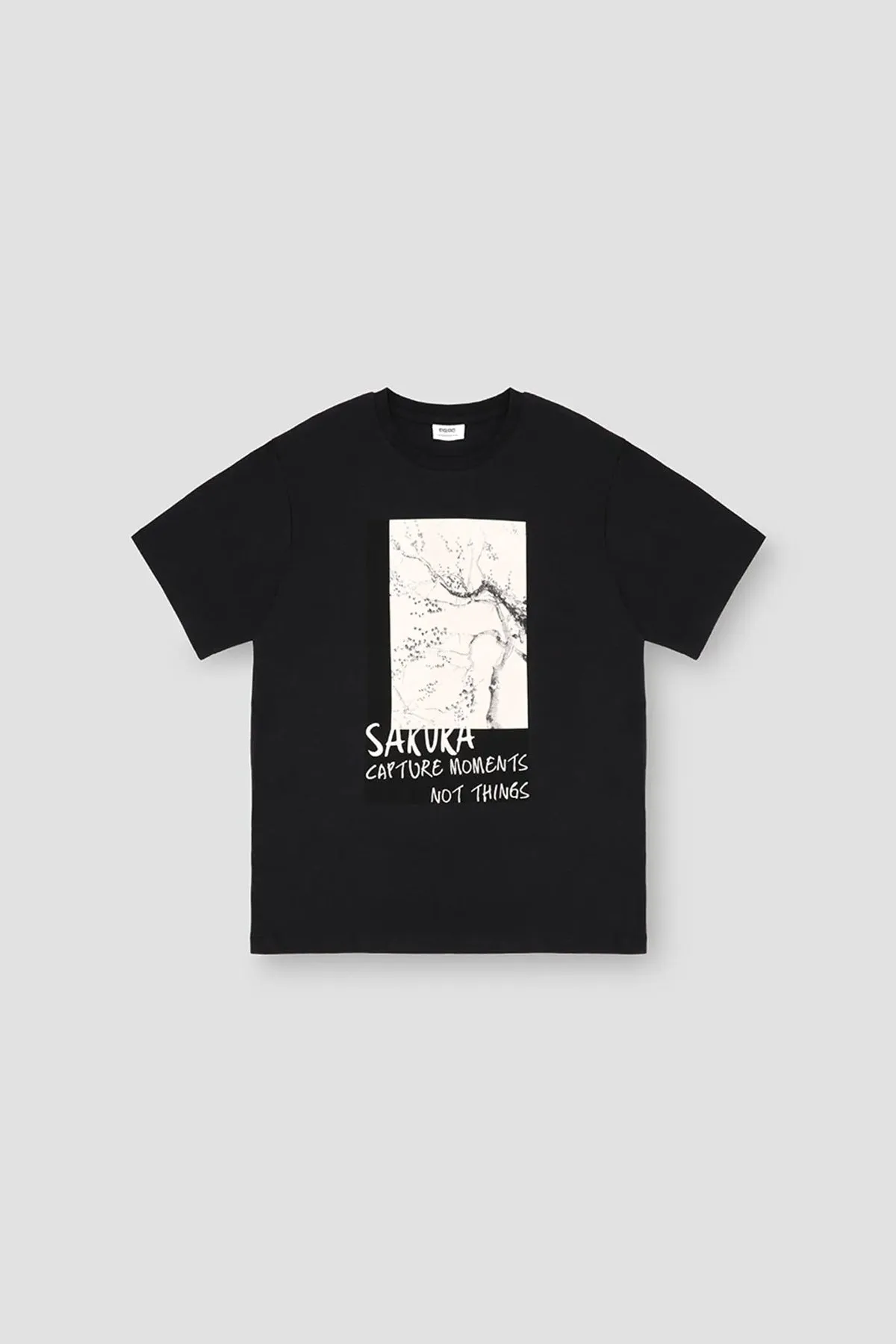 Graphic T-Shirt For Men - Black