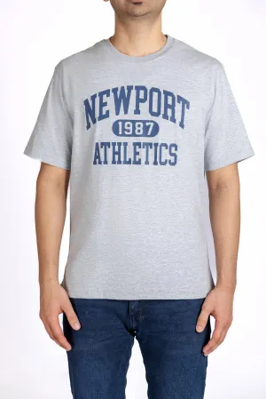 Graphic T-Shirt For Men - Heather Grey