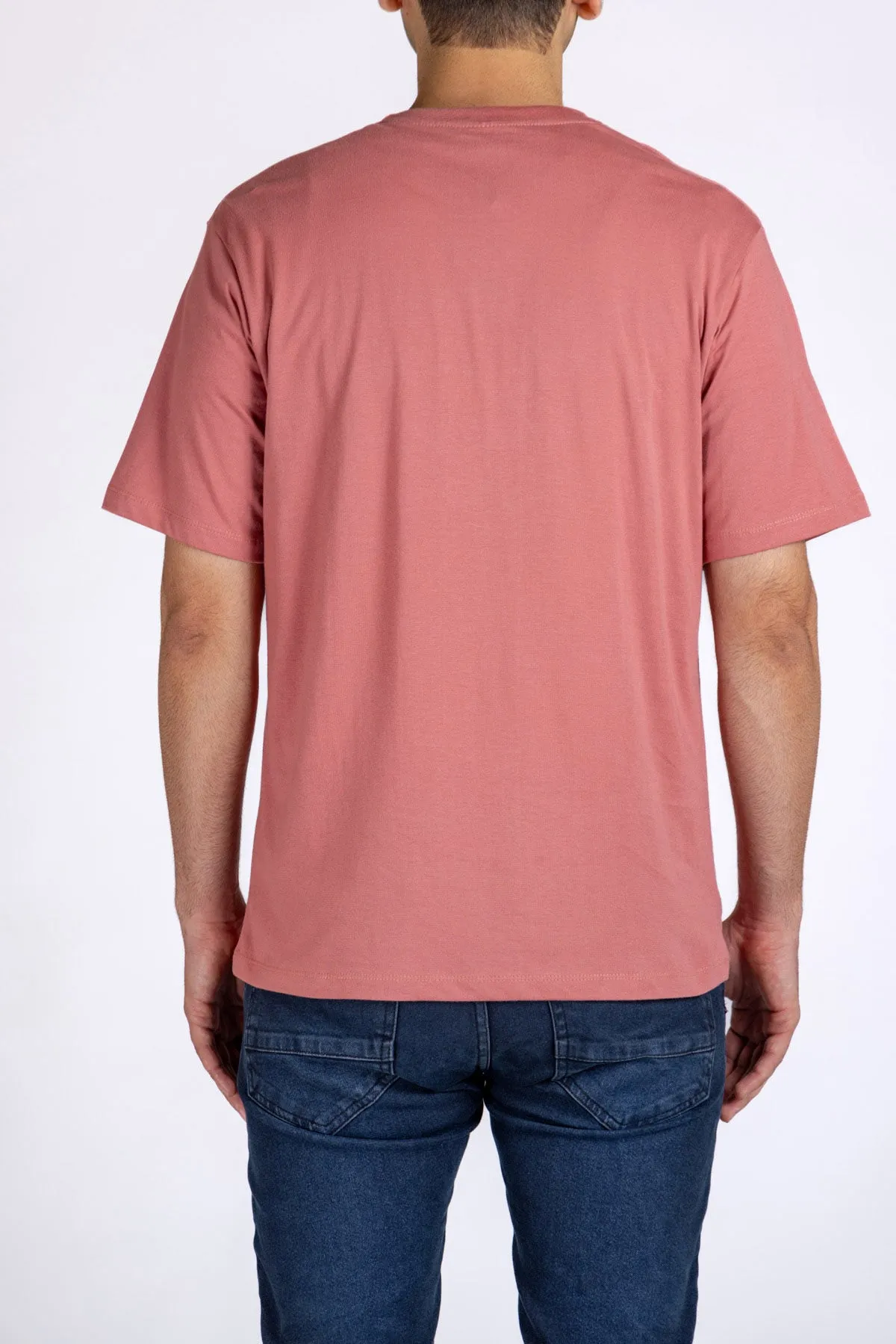 Graphic T-Shirt For Men - Pink