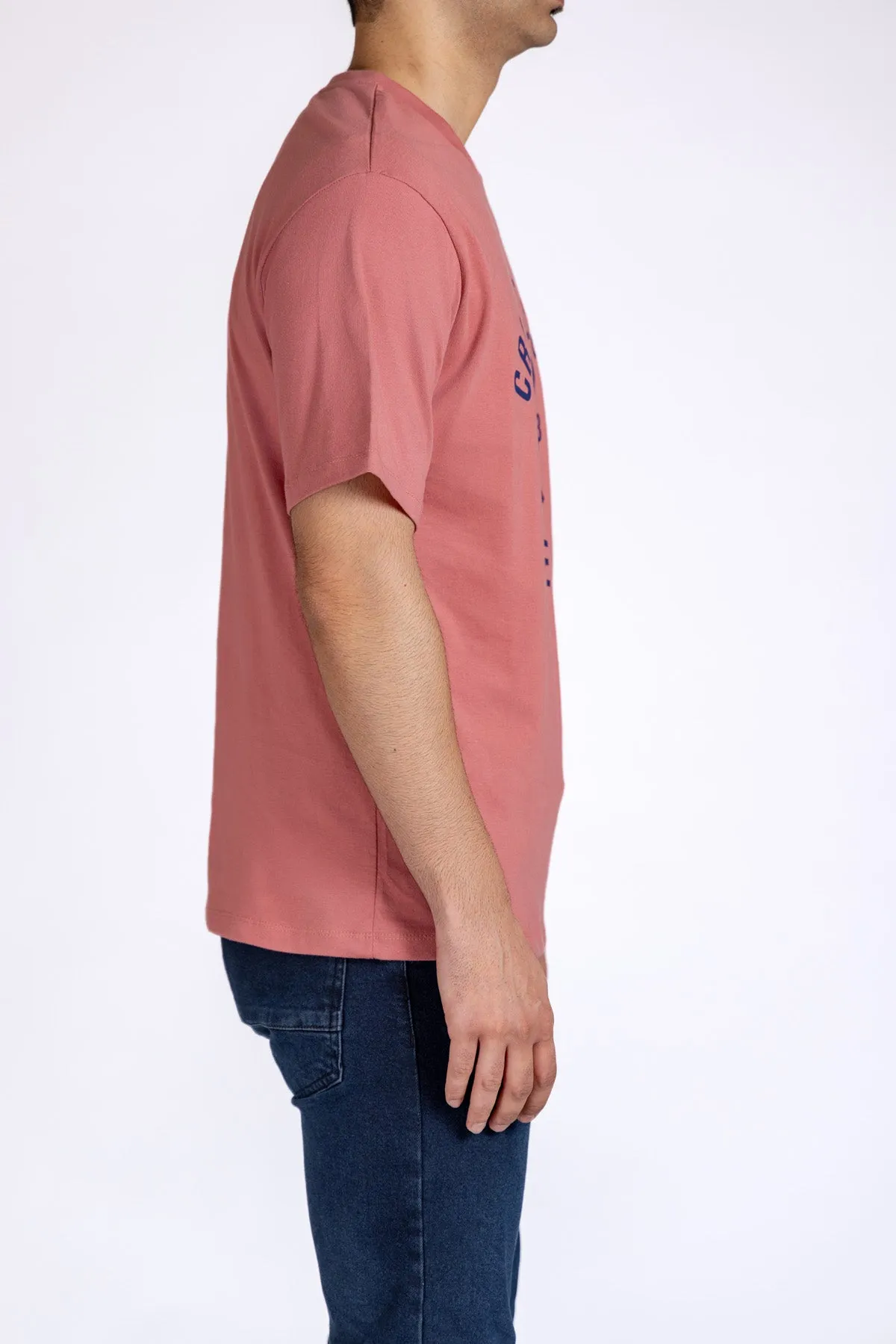 Graphic T-Shirt For Men - Pink