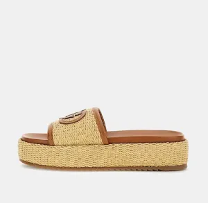 Guess Lonney Leather Blend Slider