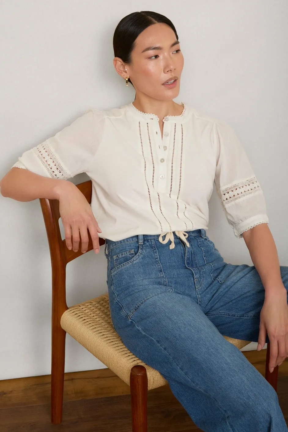 Iryna Top - Ivory