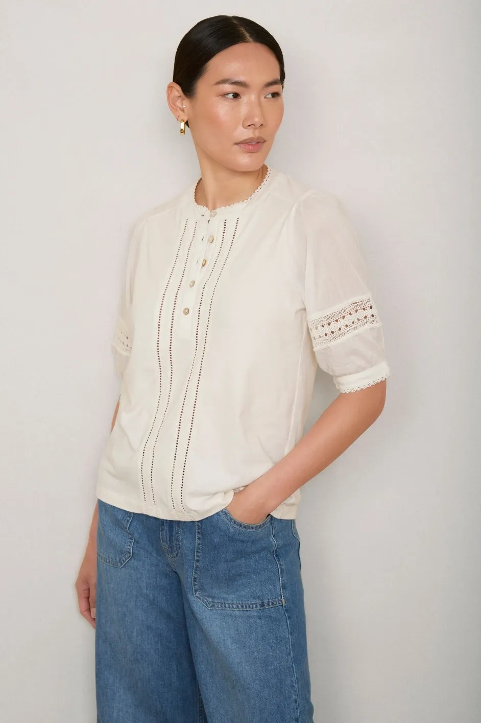 Iryna Top - Ivory
