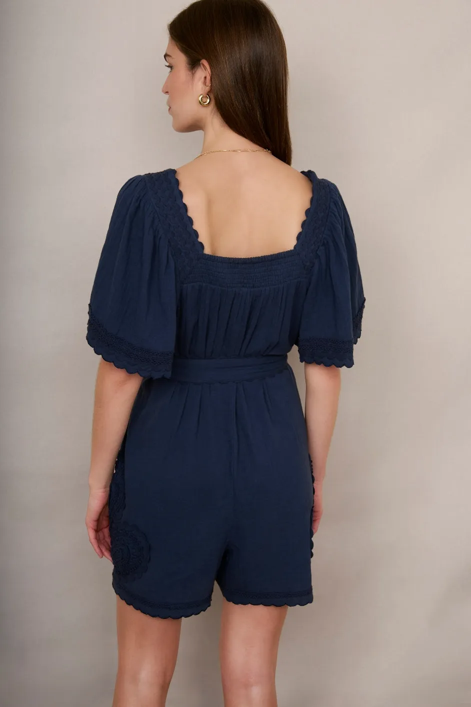 Issie Playsuit - Midnight