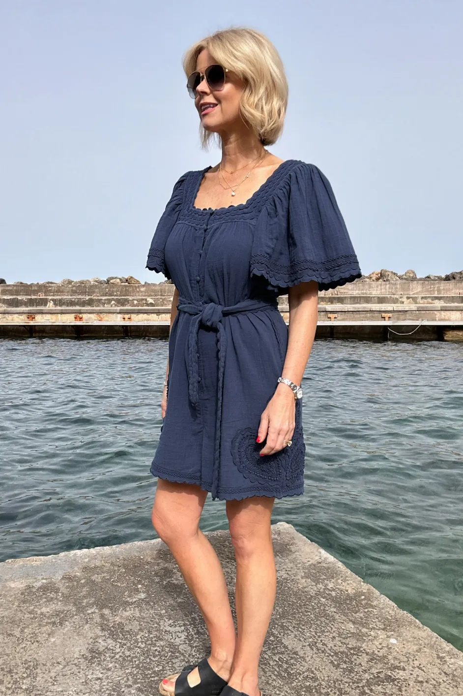 Issie Playsuit - Midnight
