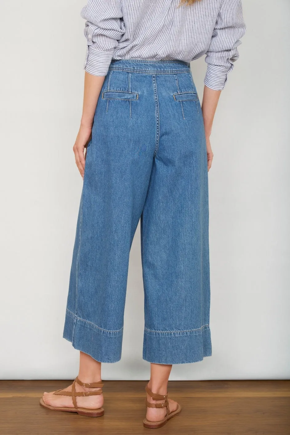 Jade Sailor Jean - Mid Wash