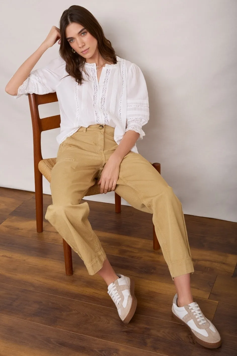 Jayla Cargo Trouser - Sand