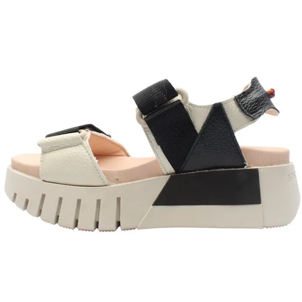 Jose Saenz Platform Black Sandal