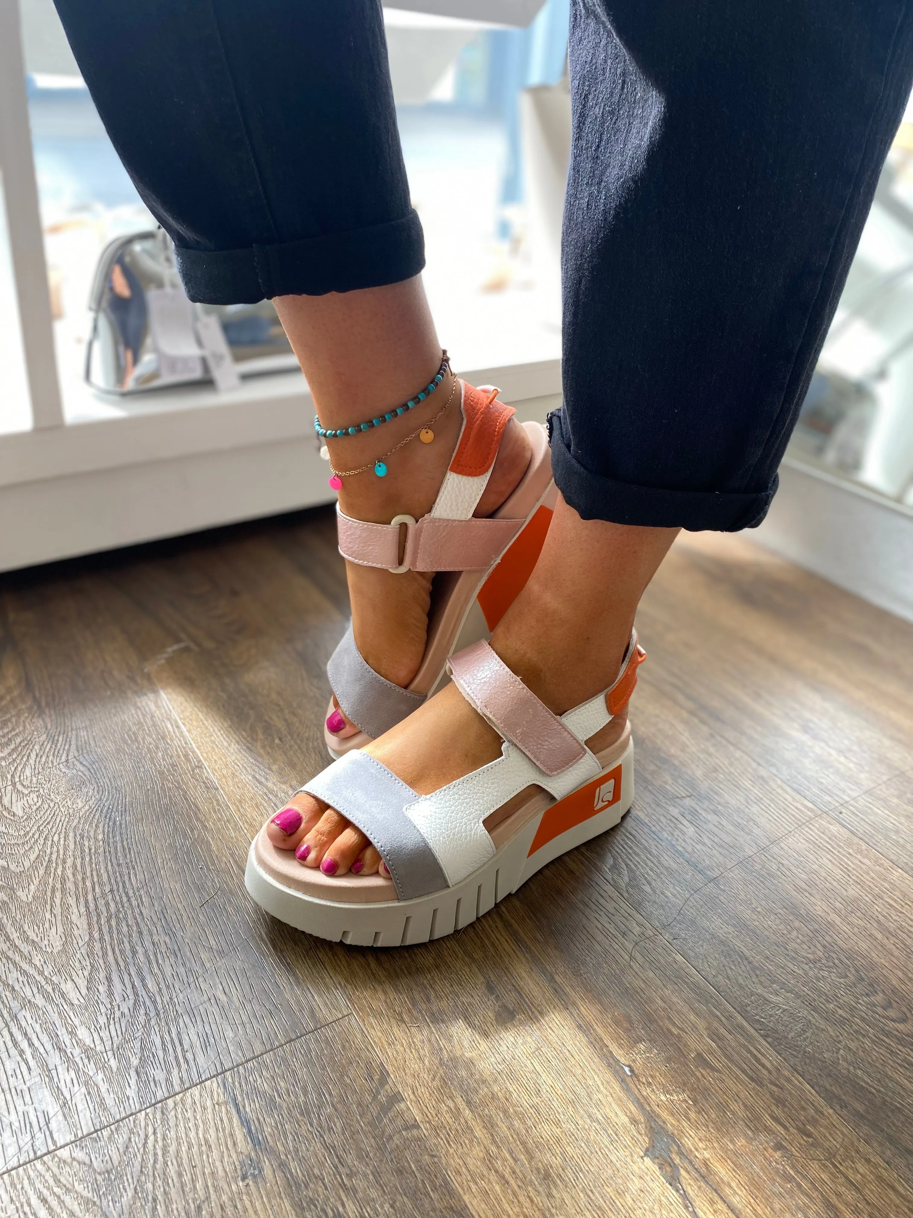 Jose Saenz Platform Sandal