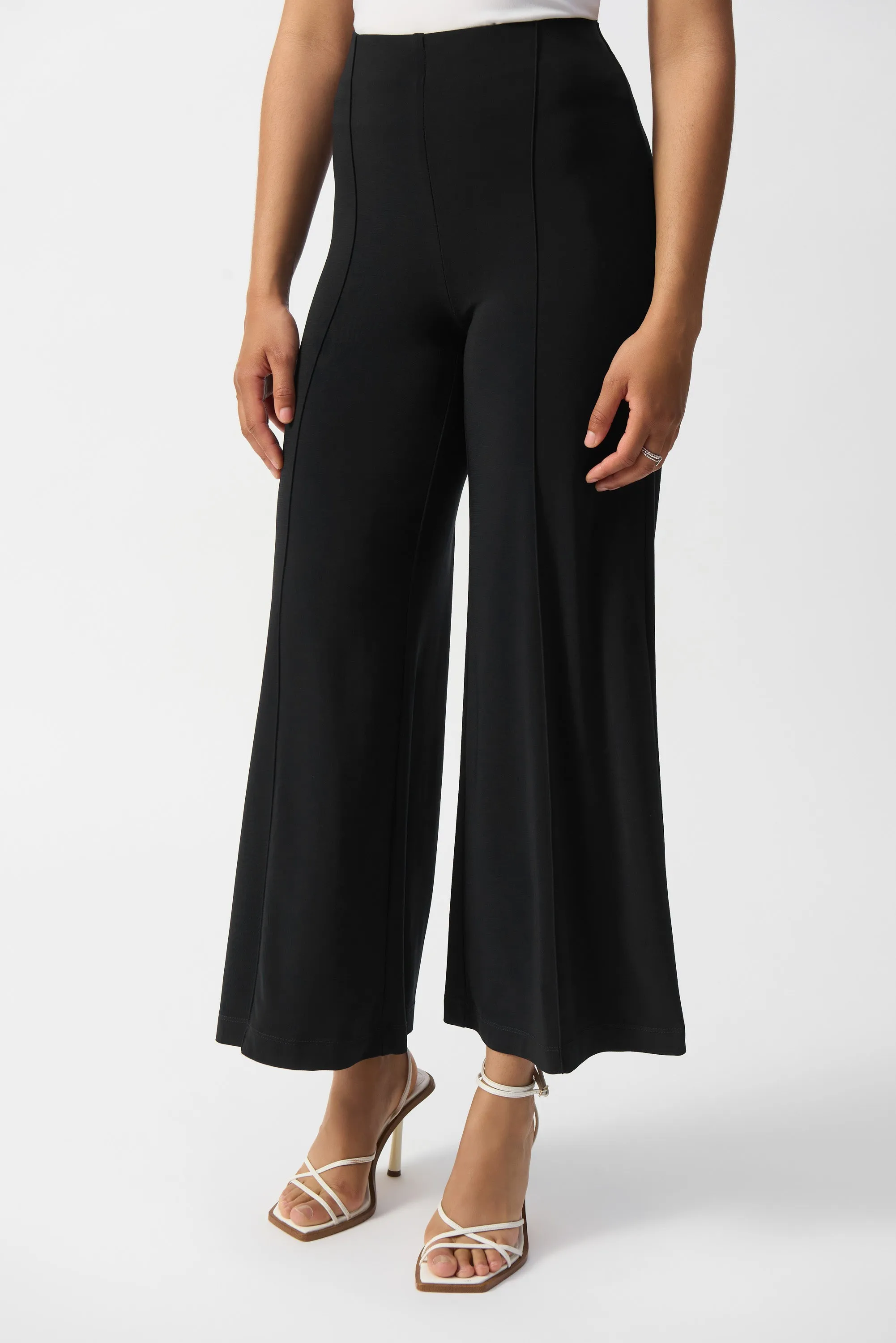 Joseph Ribkoff Silky Knit Pull-On Wide-Leg Pants - 251017 - S25