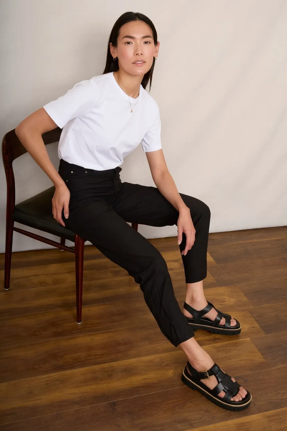 June Cargo Trouser - Black
