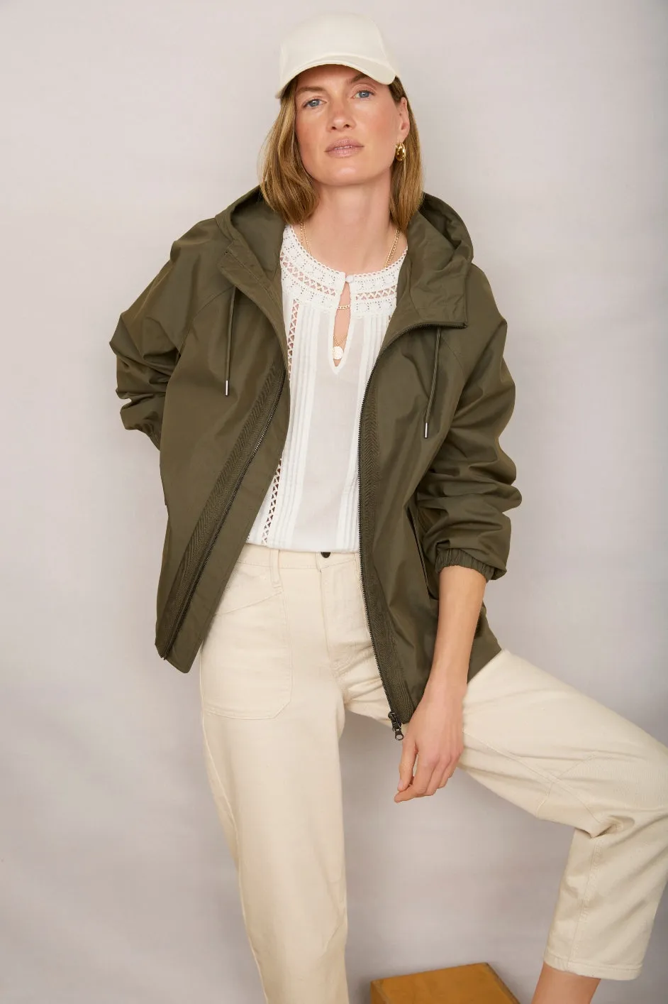 Kaya Cargo Barrel Jean - Ecru