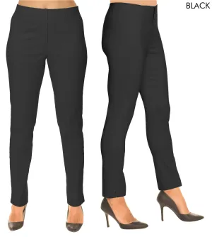 Lior Sasha Black Pull Up Stretch Pant