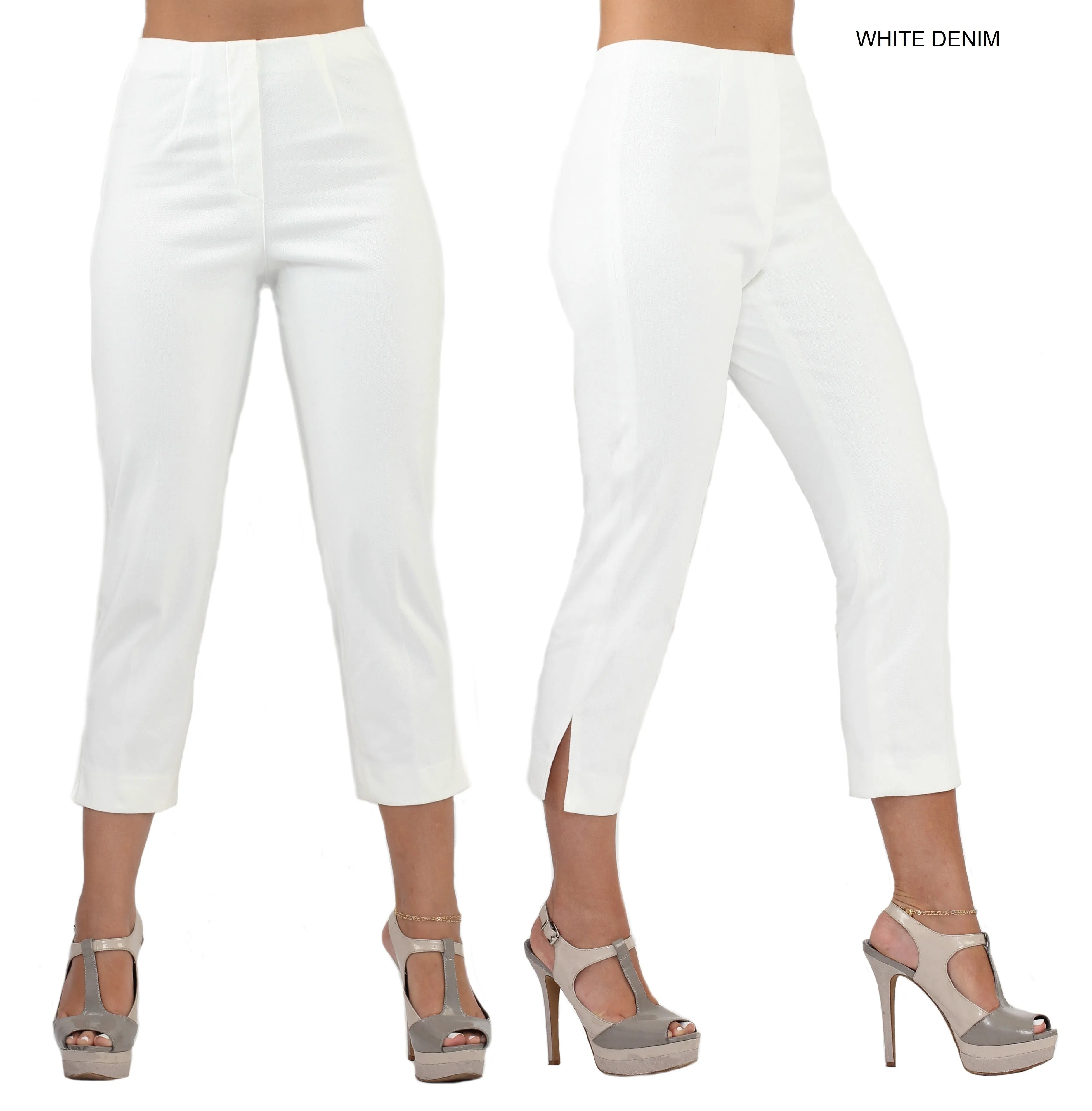 Lior Sydney denim pull on pant Pineapple