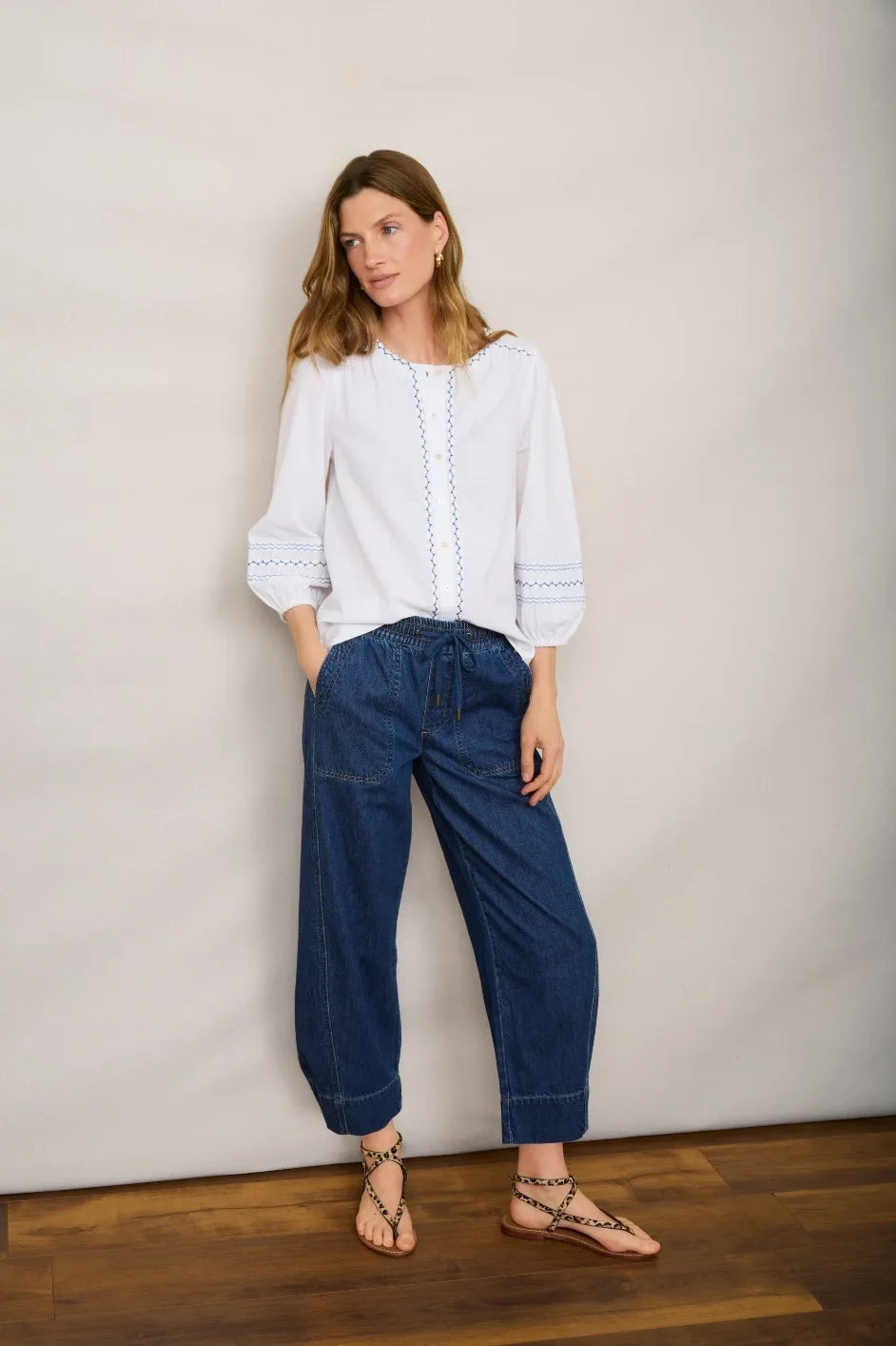 Luella Tie Jean - Rinse Wash