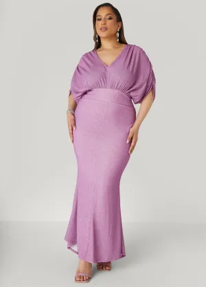 Lurex? Hi Low Mermaid Gown
