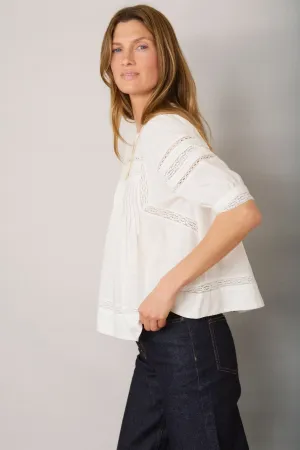 Lyra Blouse - Ivory