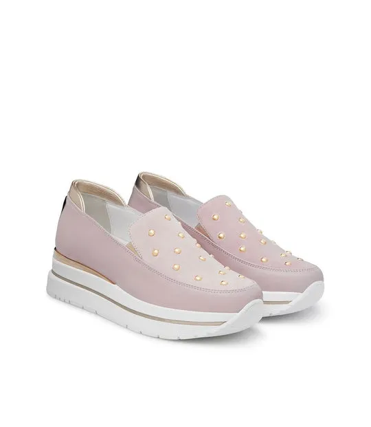 Marco Moreo Becky Studded Wedge Shoes