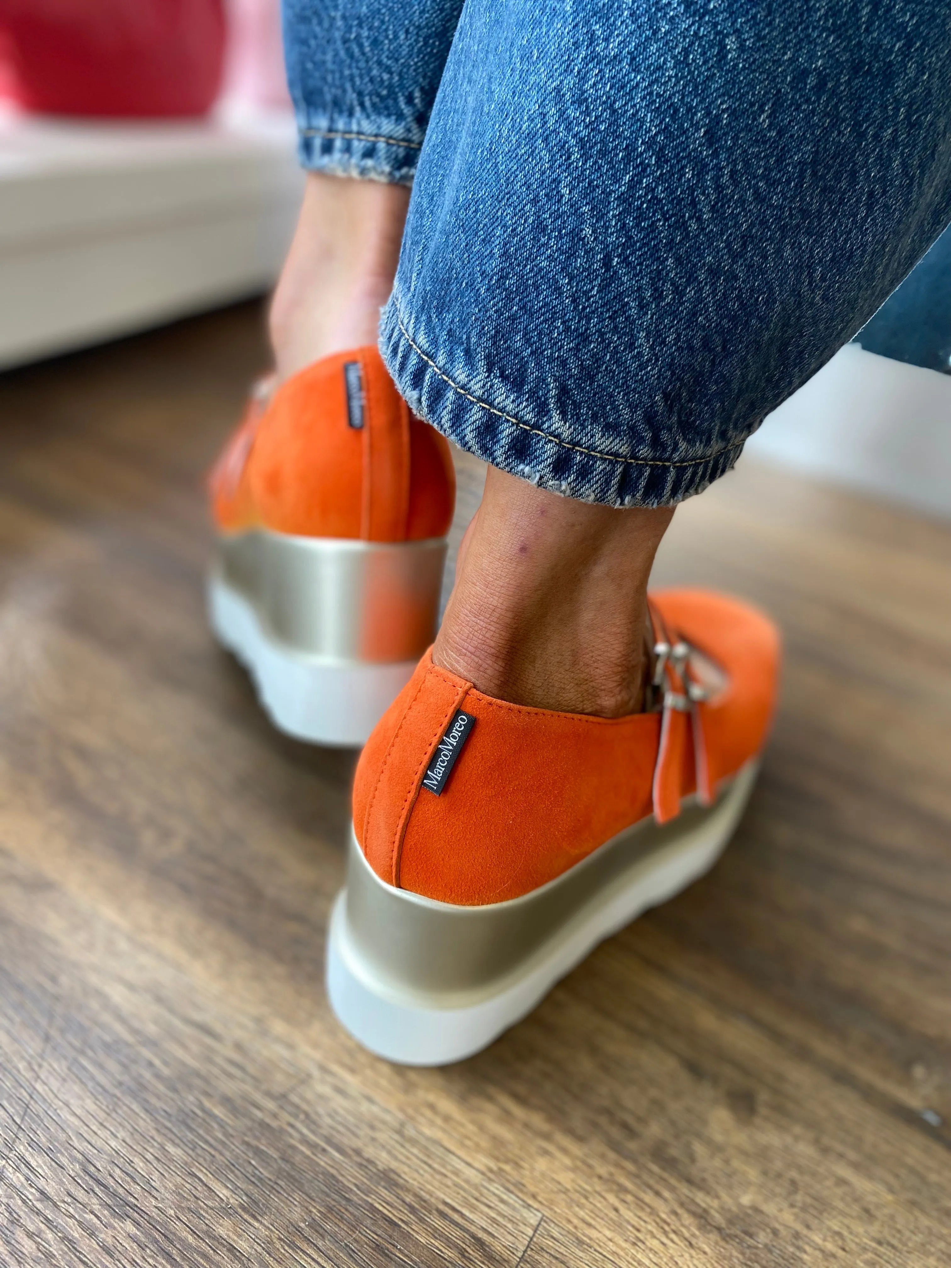 Marco Moreo Tessa Mary Jane Platform Shoe