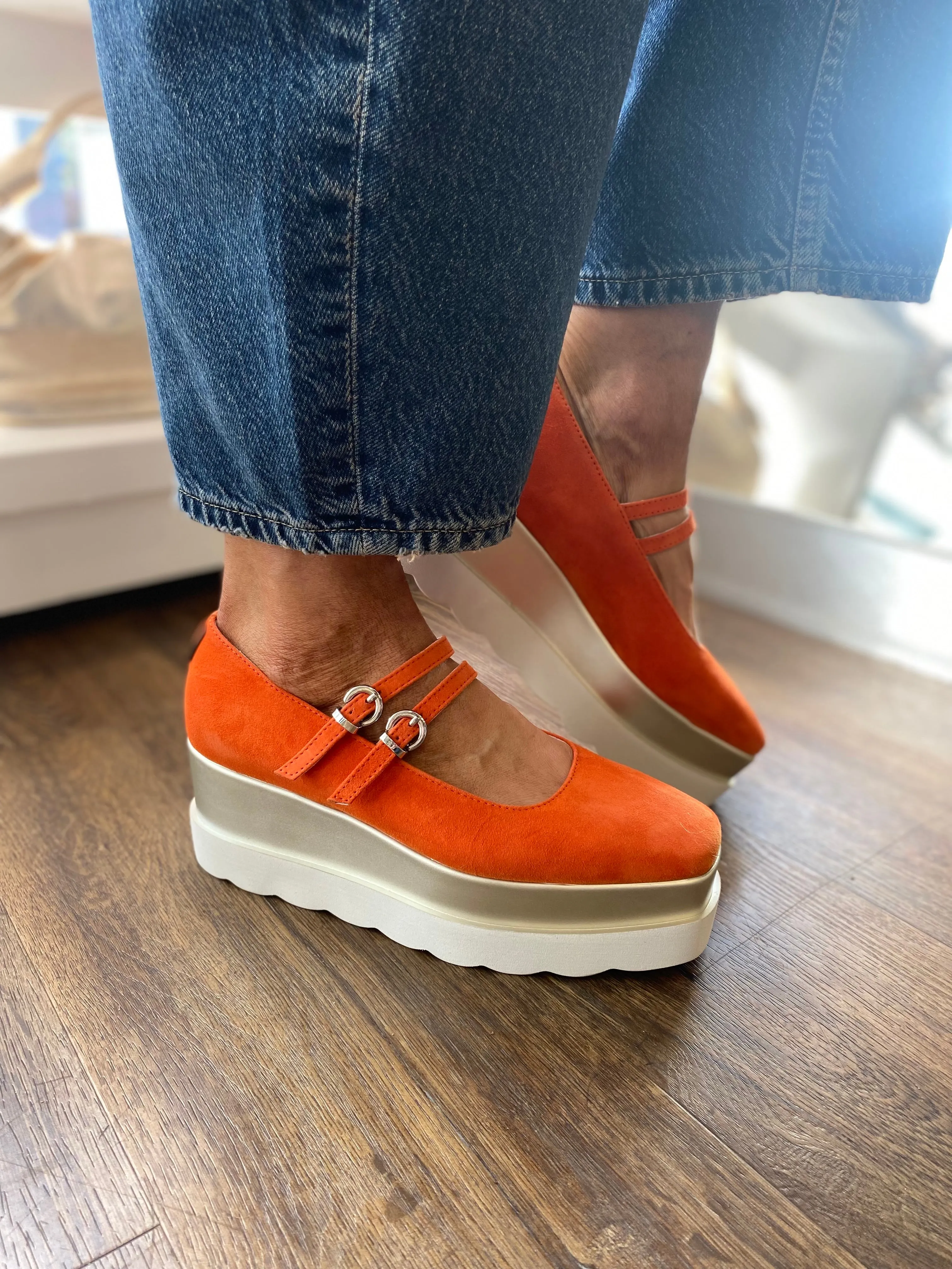 Marco Moreo Tessa Mary Jane Platform Shoe