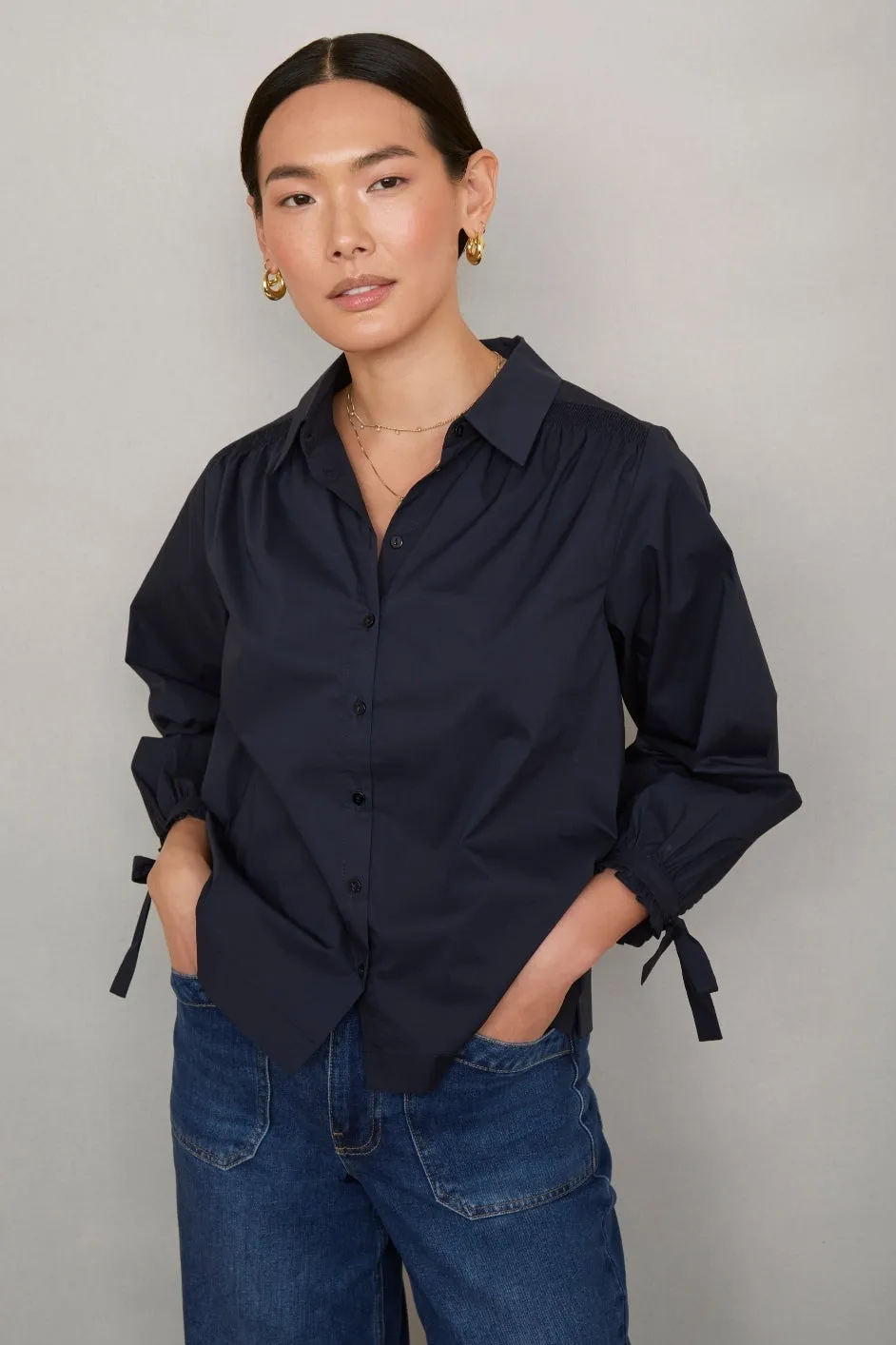 Marissa Shirt - Midnight