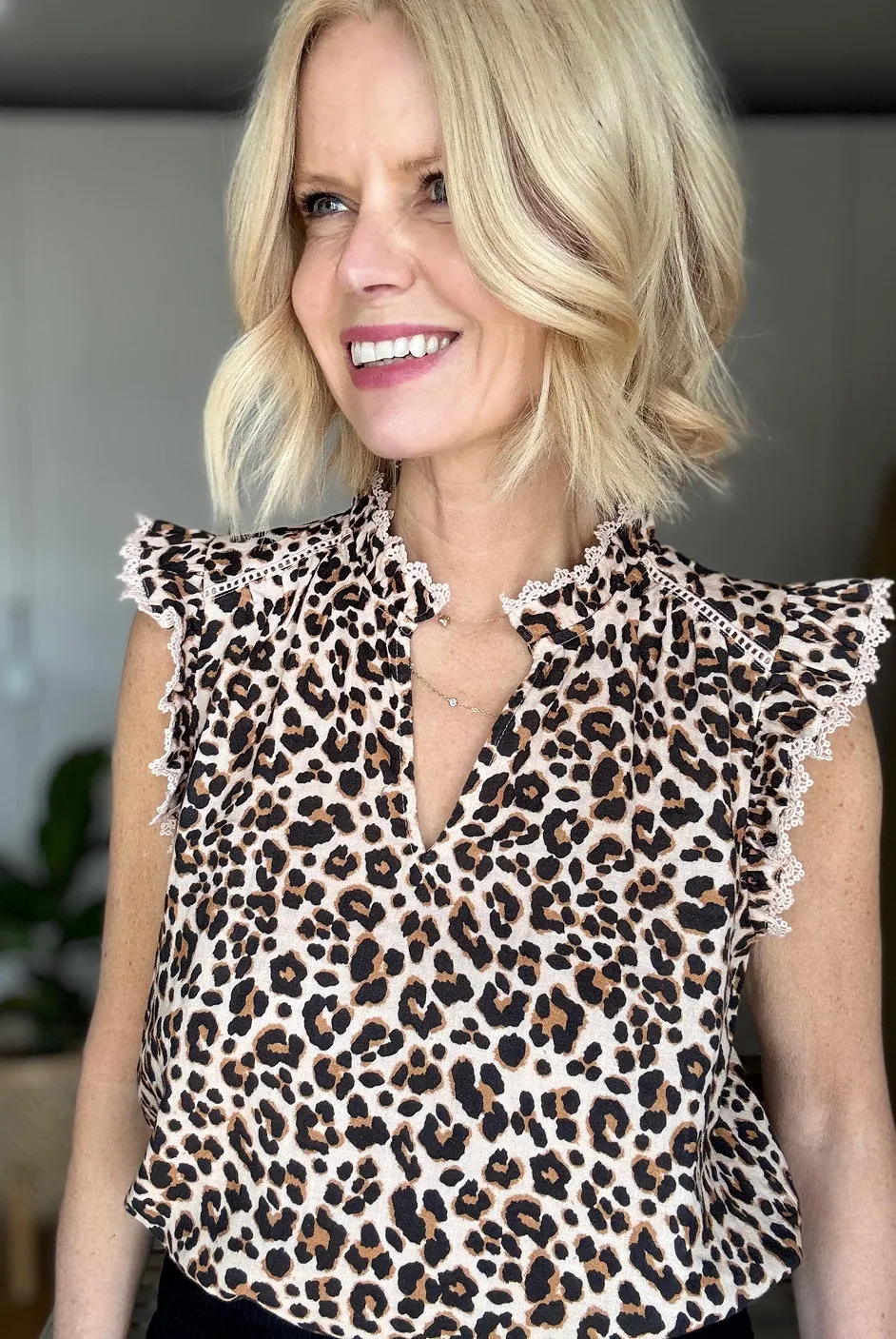 Marlow Top - Leopard