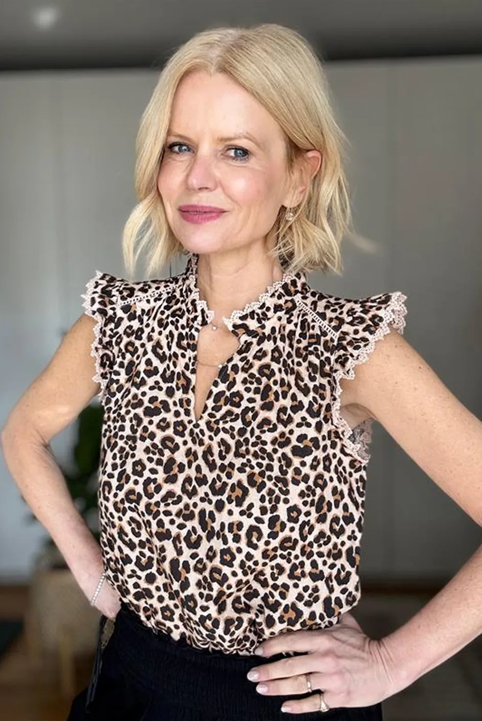 Marlow Top - Leopard
