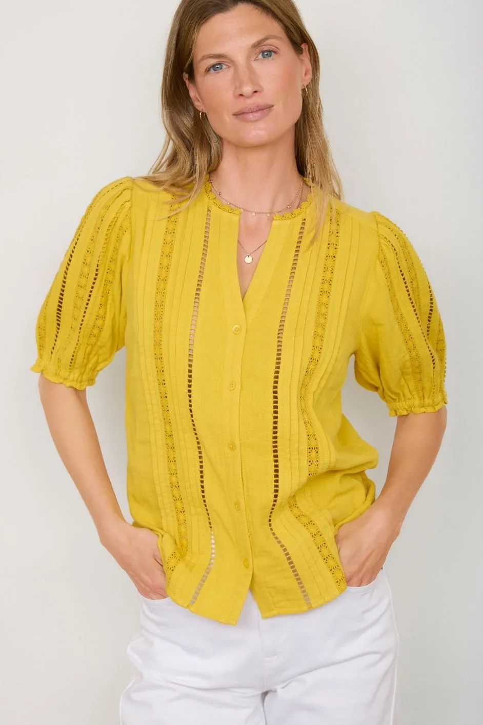 Melissa Blouse - Ochre