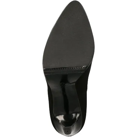NO RETURN - FINAL SALE PETER KAISER HERDI PLATFORM BLACK SUEDE HIGH HEEL 78911-735