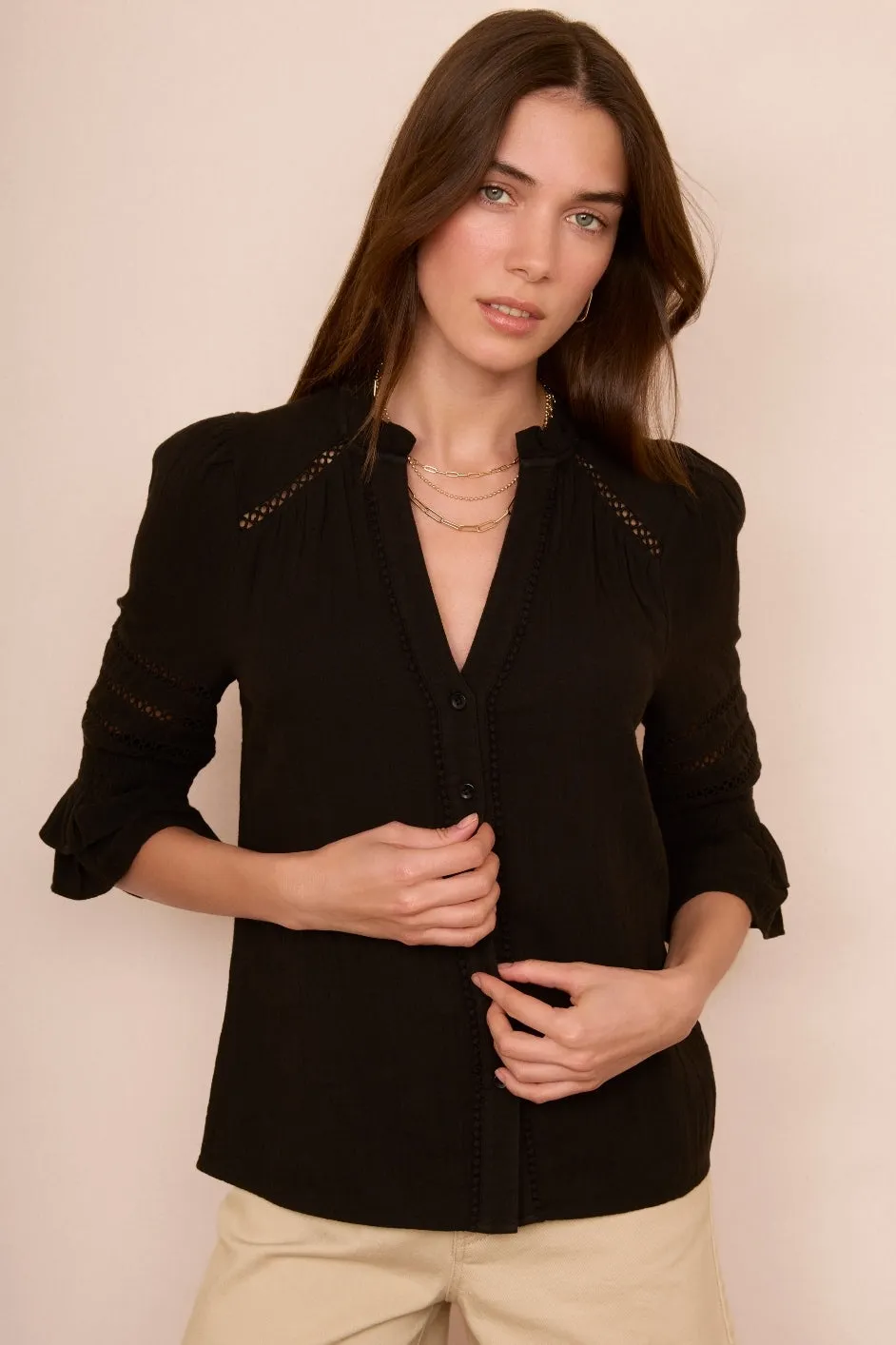 Parker Blouse - Black
