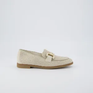 Paul Green Biscuit Raffia Loafer