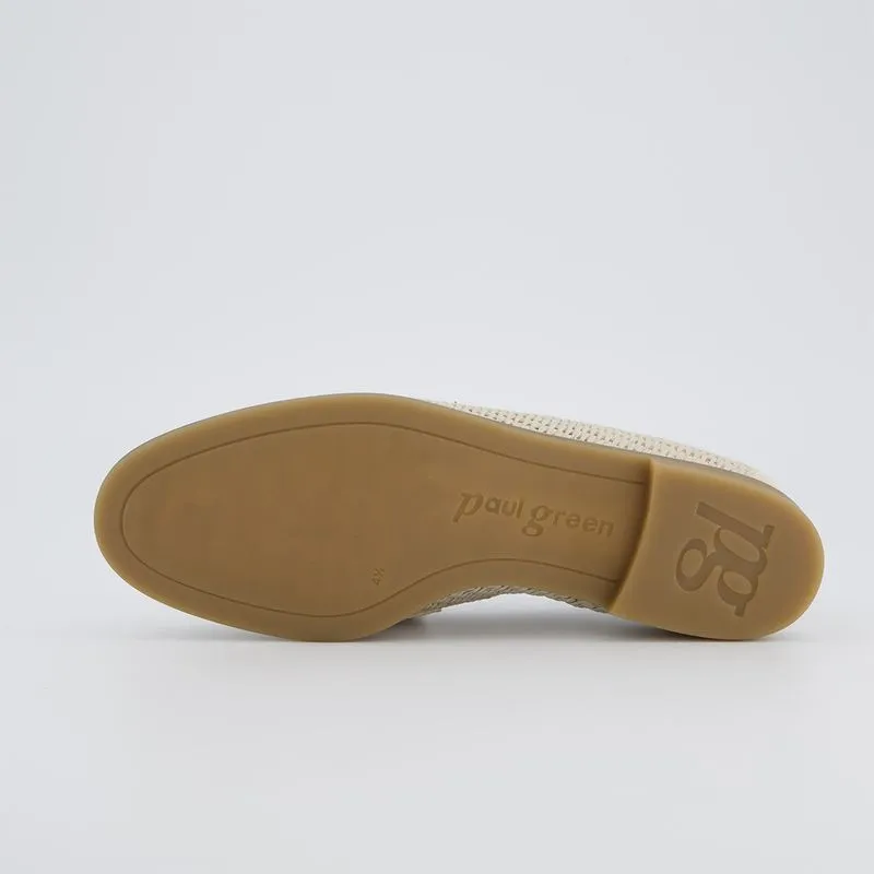 Paul Green Biscuit Raffia Loafer