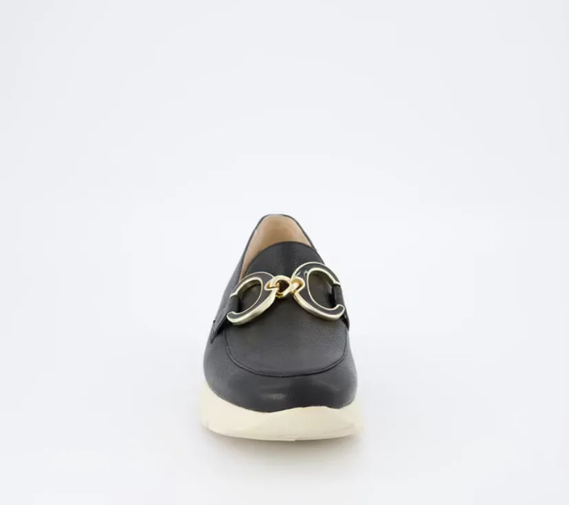 Paul Green Leather Slip On Shoe
