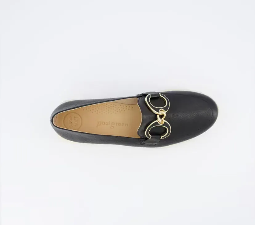 Paul Green Leather Slip On Shoe