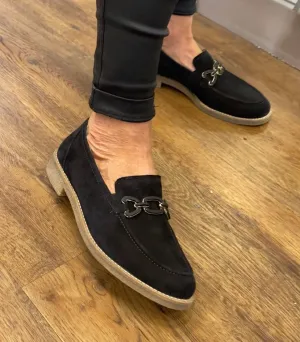 Paul Green Nubuck Classic Loafer