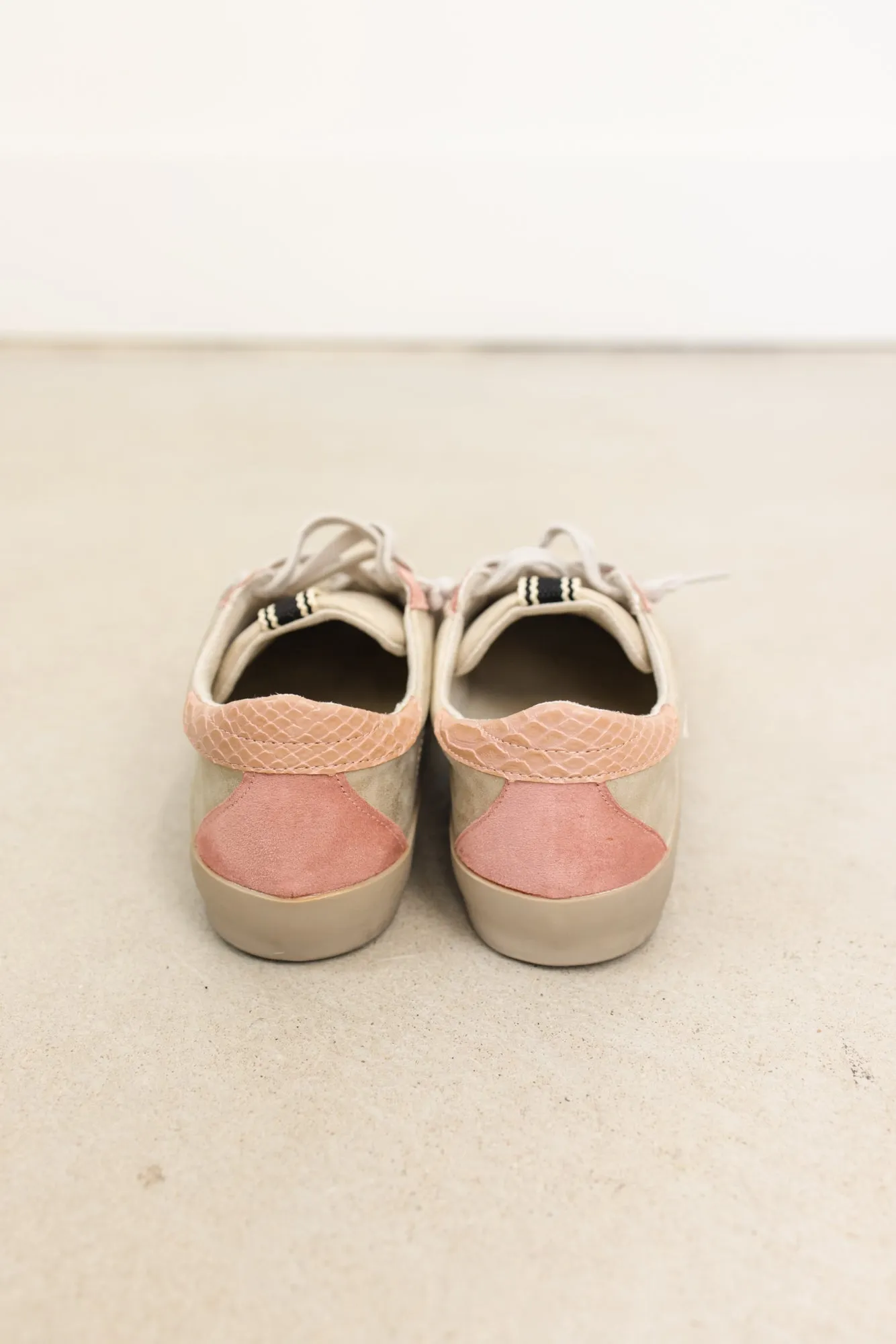 Peach Paula Star Sneaker