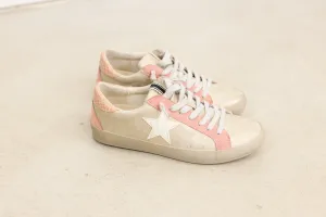 Peach Paula Star Sneaker