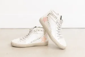 Pearl Pink High-Top Star Sneaker