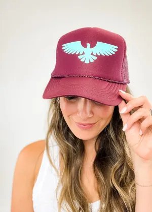 Phoenix Trucker ((maroon mint))
