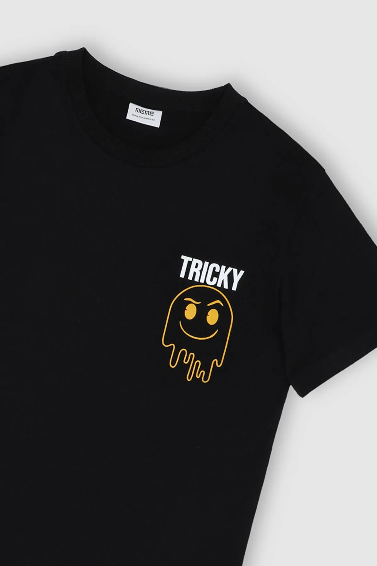 Printed T-Shirt For Men - Black