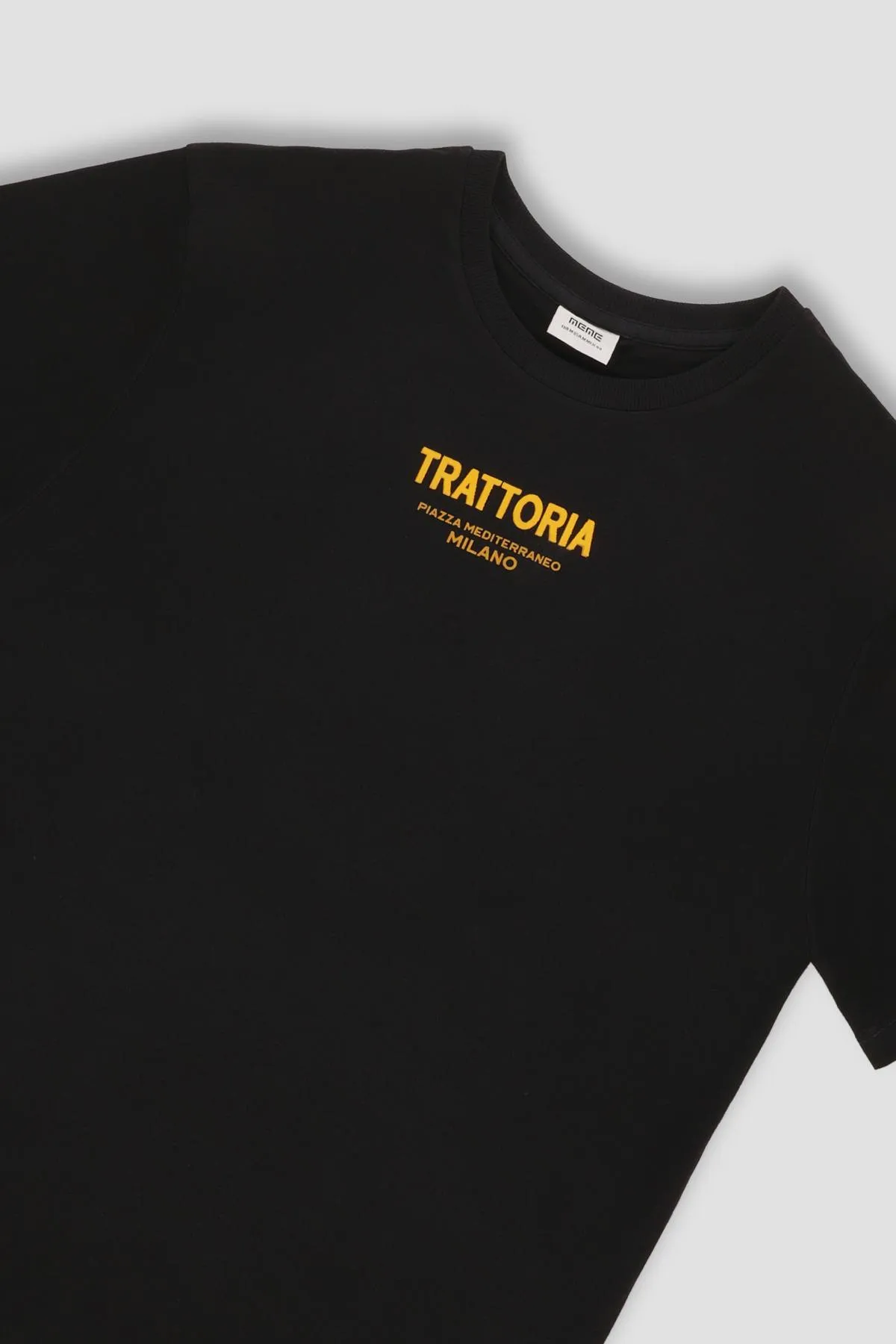 Printed T-Shirt For Men - Black