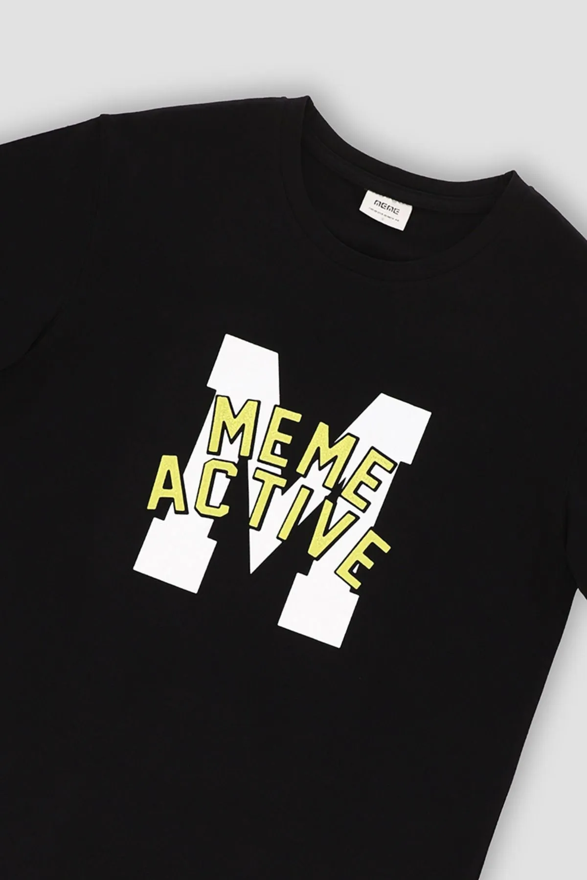 Printed T-Shirt For Men - Black